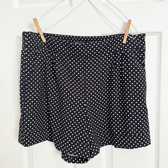 7th Avenue | Suiting Polka Dot Shorts Rolled Hem Size 18 - Picture 1 of 7